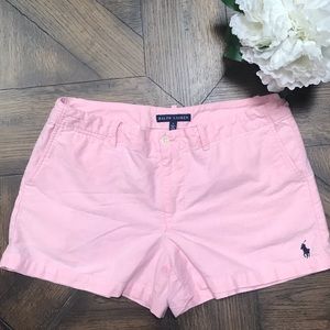 🐎 Ralph Lauren pretty pink shorts sz 8 🐎